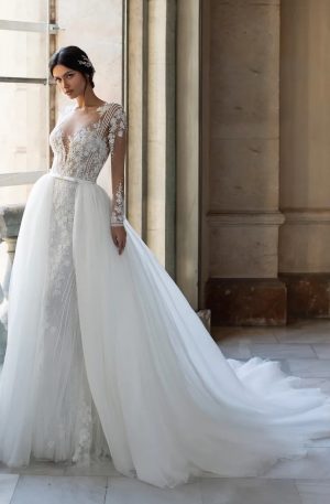 Sobrefalda de novia Isabella