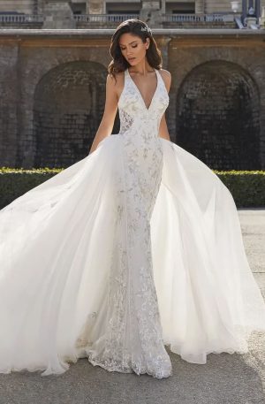 Sobrefalda de novia Olive