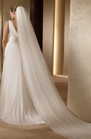 Velo de novia Zarae