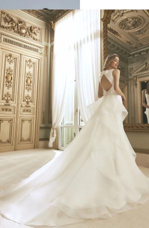Sobrefalda de novia Lirien